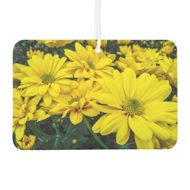 Flowers Car Air Freshener (Front)