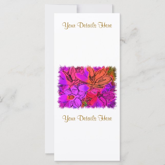 FLOWERS CARD (Front)