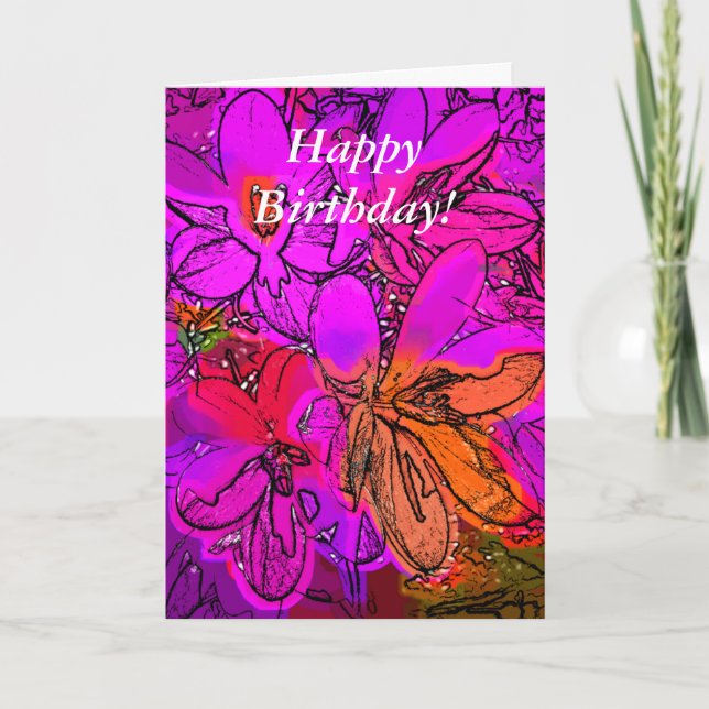 FLOWERS CARD (Front)
