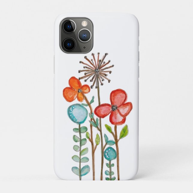 Flowers Case-Mate iPhone Case (Back)