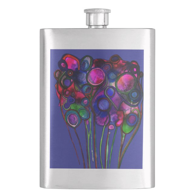 Flowers Classic Flask (Front)