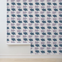 flowers clouds pattern