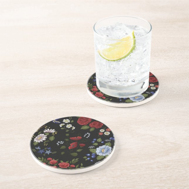 Flowers Coaster (Side)