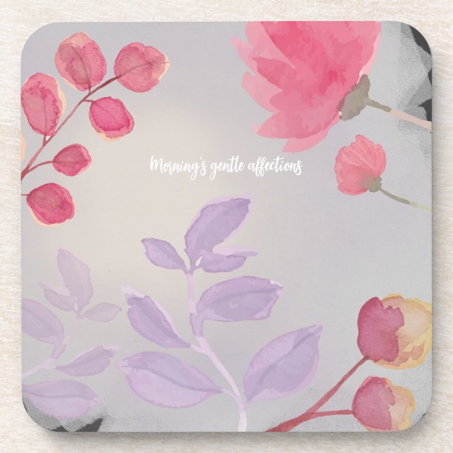 Flowers Coaster (Front)