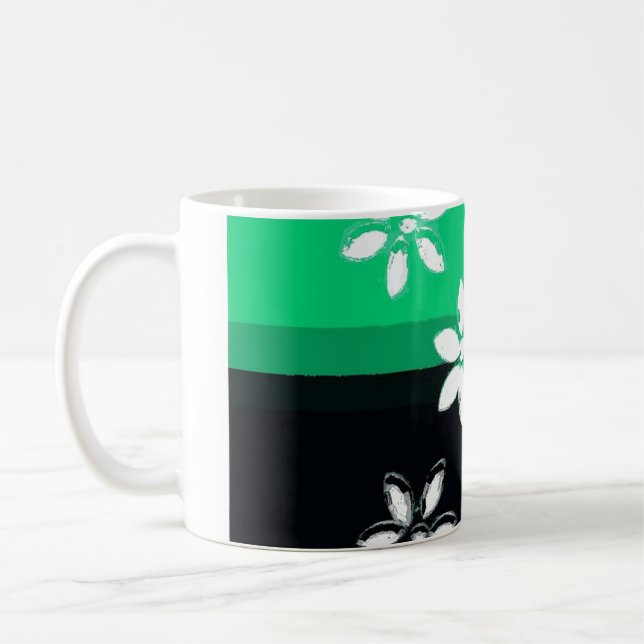 Flowers Coffee Mug (Left)