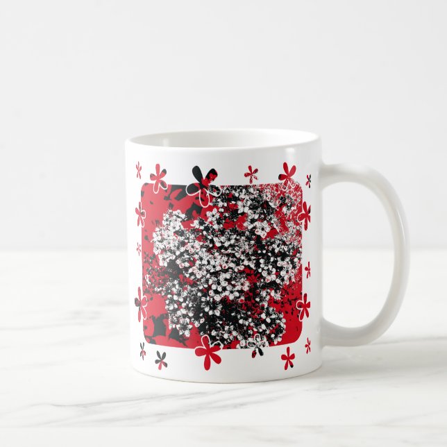 FLOWERS COFFEE MUG (Right)