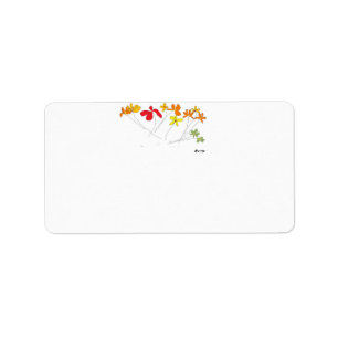 "FLOWERS" Collection Label