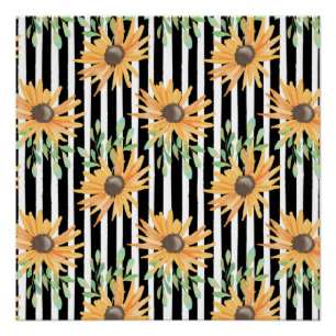 Flowers Colourful Nature Elegant Girly    Poster