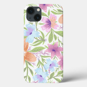 Flowers Colourful Nature Elegant Vintage        iPhone 13 Case