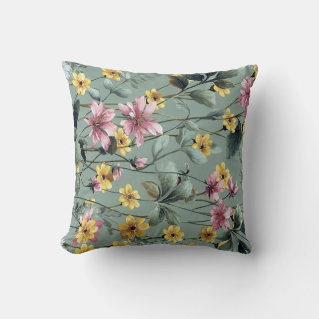 flowers cushion (Front)