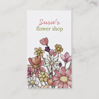 Flowers Custom Card Business