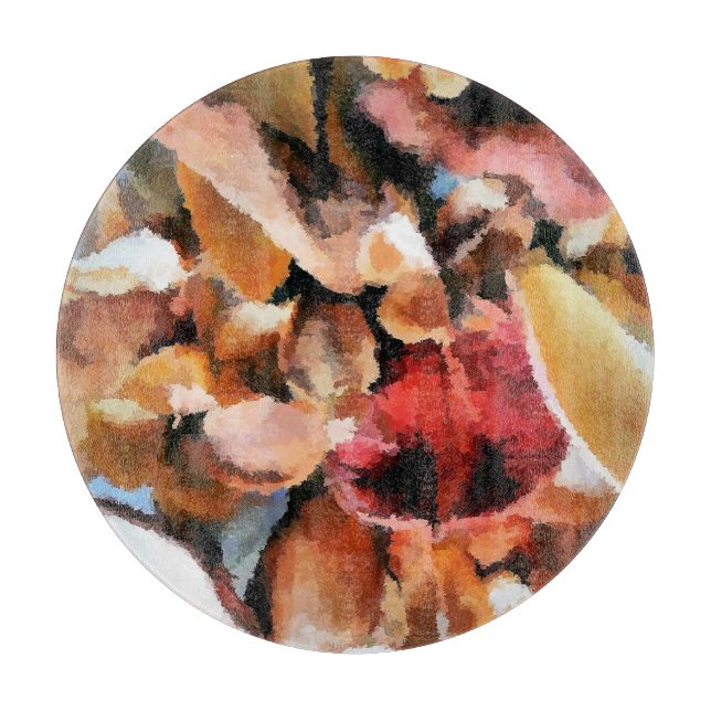 FLOWERS CUTTING BOARD (Front)