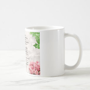 Flowers - Daughter Poem Mug