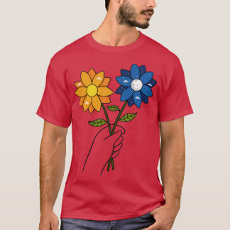 Flowers day and night T-Shirt