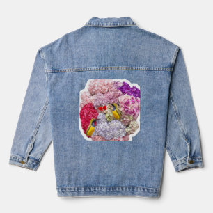 Flowers Denim Jacket