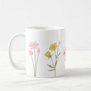 Flowers Designed Mug