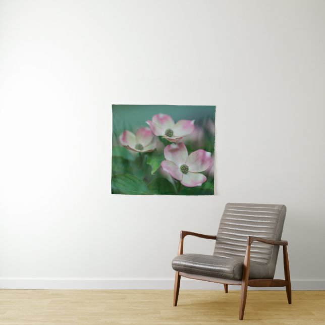 Flowers | Dogwood Blossoms Tapestry (In Situ (Horizontal))