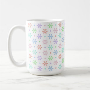 Flowers, Dots & Sparkles Coffee Mug