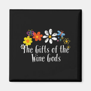 Flowers Drawing The Of The Wine Gods Funny 2025 Sa Magnet