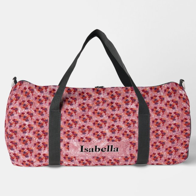 Flowers Duffle Bag (Front)