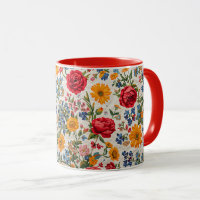 Flowers Everywhere, colorful design,