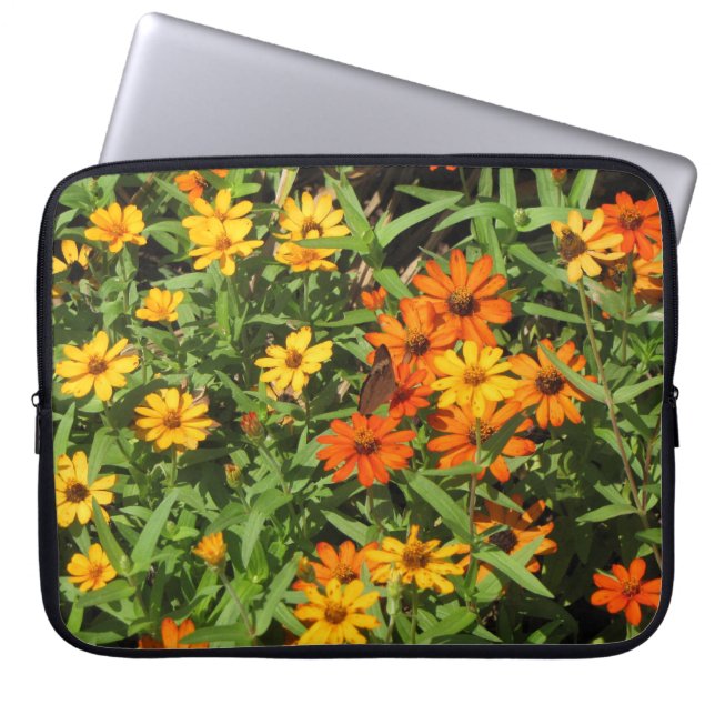 Flowers Everywhere Laptop Sleeve (Front)