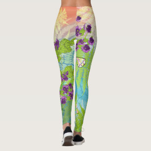 Flowers & Ferns Leggings