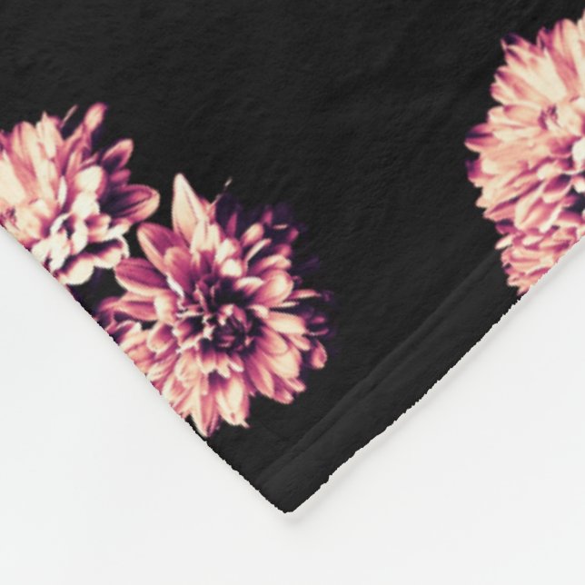 Flowers Fleece Blanket (Corner)
