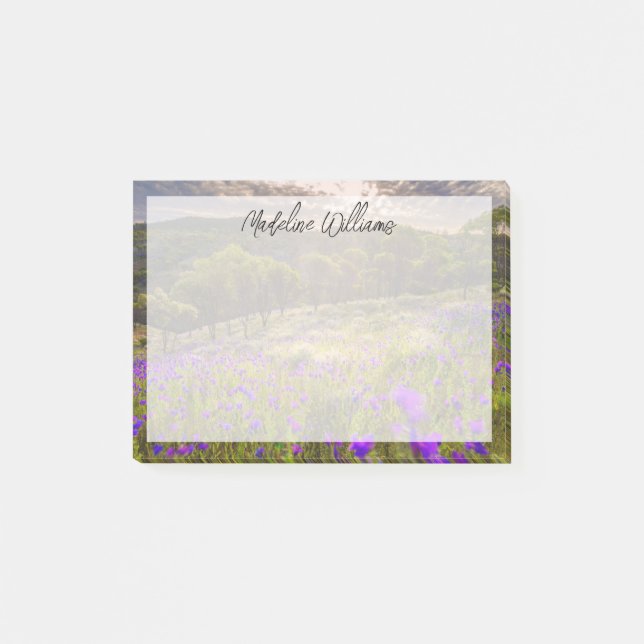 Flowers | Flinders Ranges Australia Post-it Notes (Front)