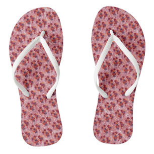 Flowers Flip Flops