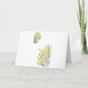 Flowers floral custom personalise Anniversaries Card