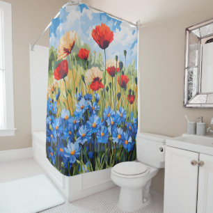 Flowers Floral Nature Love 14 Shower Curtain