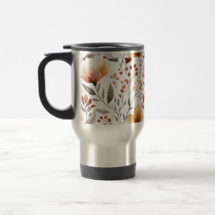 Flowers Floral Pattern Sublimation-95653 Travel Mug
