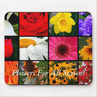 Flowers For All Seasons Mouse Mat