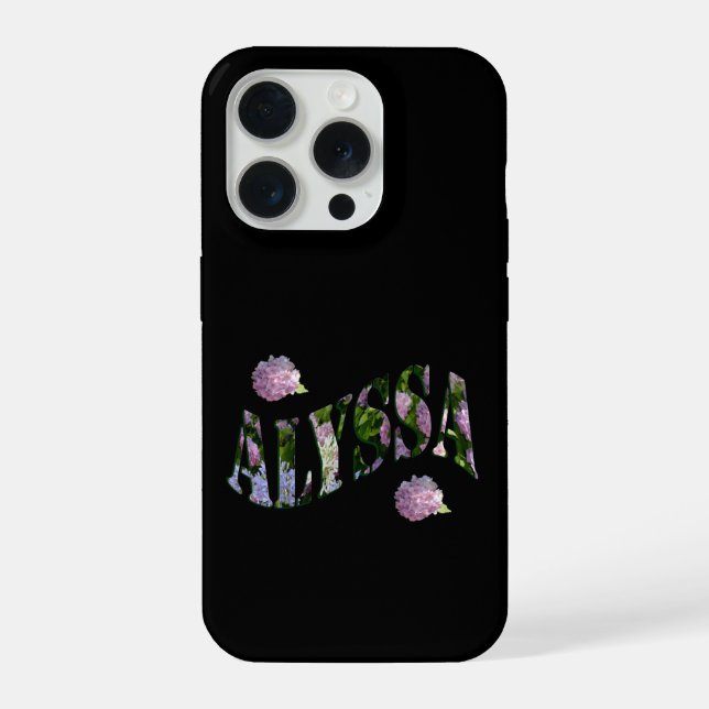 Flowers For Alyssa, iPhone Case (Back)