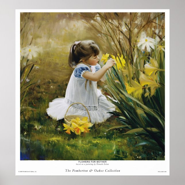 Flowers For Mother Poster (Front)