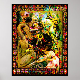 Flowers For My Dragon Poster