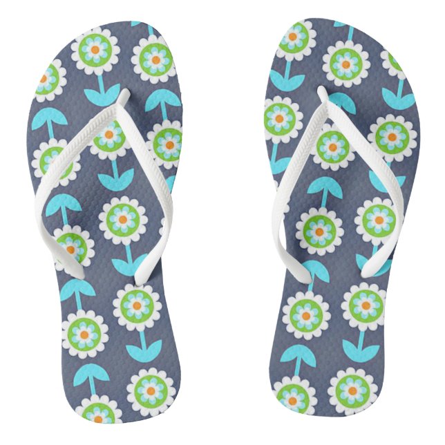 Flowers for You Flip Flops (Footbed)