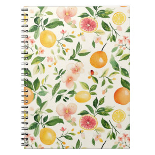 Flowers & Fruit Notebook