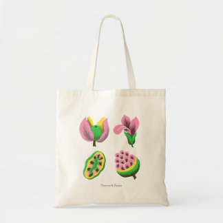 Flowers&fruits Tote Bag