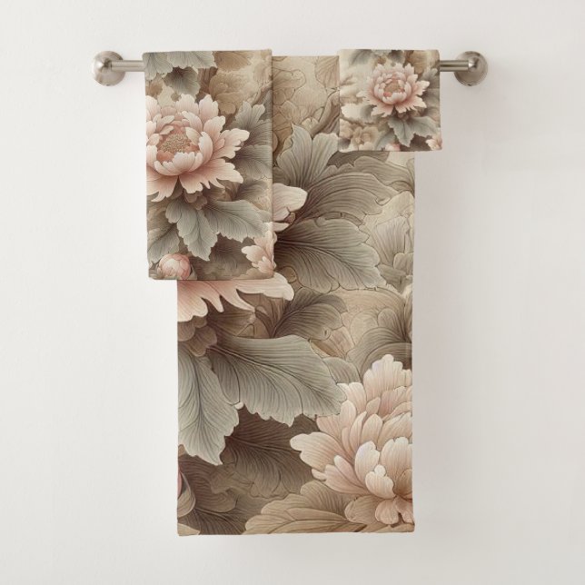  Flowers Garden 13 Bath Towels (Insitu)