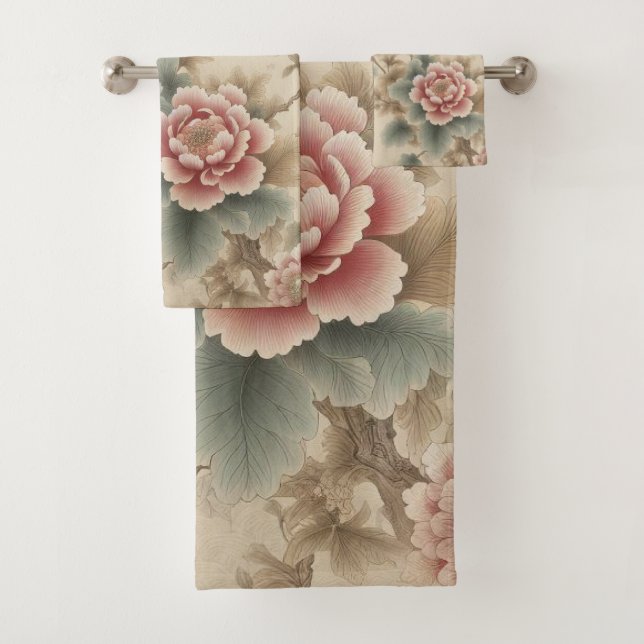  Flowers Garden 15 Bath Towels (Insitu)