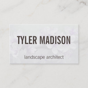Flowers   Garden Business Card