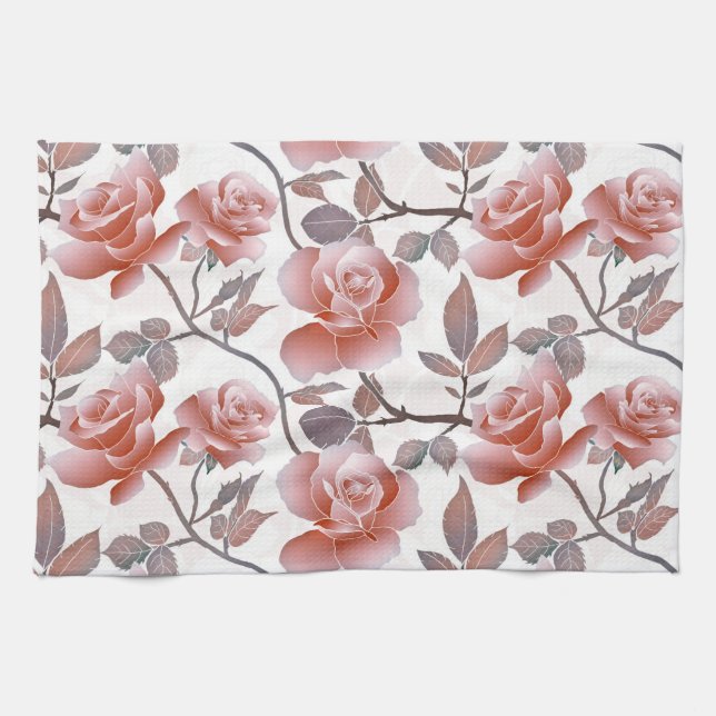 Flowers_GC973 - Kitchen Towels (Horizontal)
