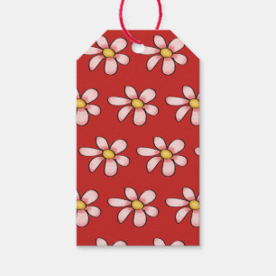 flowers gift tag