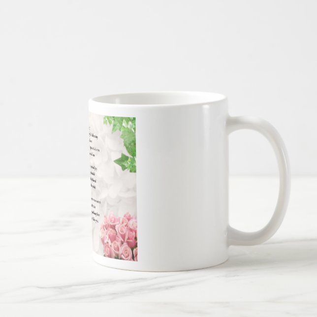 Flowers Goddaughter Poem Mug (Right)