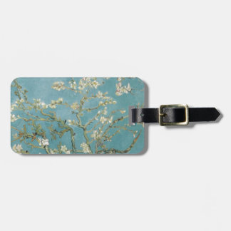 Flowers Gogh Branches Almond Blossoms Nature Luggage Tag