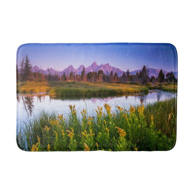 Flowers | Grand Teton National Park, Wyoming Bath Mat (Front)