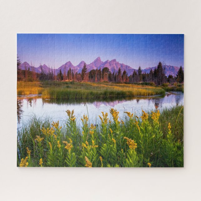 Flowers | Grand Teton National Park, Wyoming Jigsaw Puzzle (Horizontal)