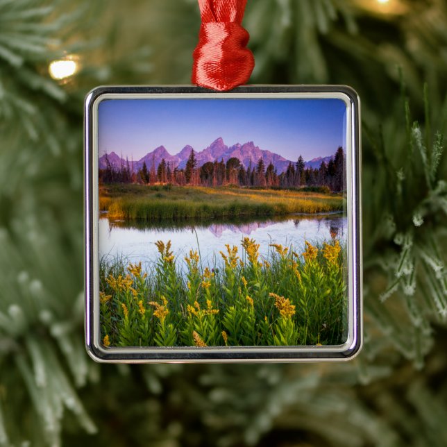 Flowers | Grand Teton National Park, Wyoming Metal Tree Decoration (Tree)